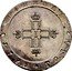 Russia Jefimok (Pavel I Pattern) KM# PnB50 ЕФИМОКЪ ПI ПI ПI ПI 1798 ГОДА coin obverse