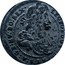 Austria Kreuzer Leopold I 1695 KM# 1383 LEOPOLDUS D G R I S A GE HV BO REX coin obverse