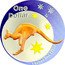 Australia One Dollar 2005 Rare Commonwealth of Australia ONE DOLLAR 1 OUNCE FINE SILVER coin reverse