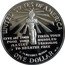 USA One dollar (Centenary of the Statue of Liberty - Idaho) UNITED STATES OF AMERICA GIVE ME YOUR TIRED, YOUR POOR, YOUR HUDDLED MASSES YEARNING TO BREATH FREE E PLURIBUS UNUM ONE DOLLAR MP JM coin reverse