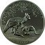 Australia One Dollar (Seasons Change - Kangaroo Series) ONE DOLLAR 1 OZ 999 AG coin reverse