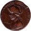 UK 1 Penny (Suffolk - Bury P. Deck) CHARLES MARQUIS CORNWALLIS coin obverse
