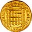 UK Three Pence (Elizabeth II) THREE PENCE coin reverse