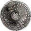 Russia Yefimok Alexey Mikhailovich Countermarked over Erbach Taler ND (1655)  1655 coin obverse
