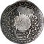Russia Yefimok Alexey Mikhailovich Countermarked over Erbach Taler ND (1655)  MONETA NOVA ANGERTEA COMITVM DEERPACH DIE coin reverse