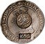 Russia Yefimok Alexey Mikhailovich Countermarked over St. Gallen Thaler 1655  Host sate 1645-1676. 1655 coin obverse