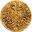 Austria 1/12 Ducat Leopold I Vienna 1675 KM# 1282 ARCHID AVS (*) DVX B C TYR coin reverse