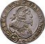 Austria 1/2 Thaler Ferdinand III Vienna 1643 (b) KM# 839 FERDINANDVS III D G R I S A G H B REX coin obverse