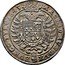 Austria 1/2 Thaler Ferdinand III Vienna 1643 (b) KM# 839 ARCHID AVS DVX BVR CO TYR EC 1643 coin reverse