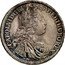 Austria 1/2 Thaler Karl VI Graz 1731 KM# 1643 CAROL VI D G R I S A GE HI HU BO REX coin obverse