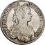 Austria 1/2 Thaler Maria Theresia Vienna 1741 KM# 1677 MAR THERESIA D G REG HUNG BOH coin obverse