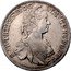 Austria 1/2 Thaler Maria Theresia Graz 1750 KM# 1773 MAR THERESIA D G R IMP GE HU BO REG coin obverse