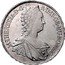 Austria 1/2 Thaler Maria Theresia Vienna 1761 KM# 1822 M THERESIA D G R IMP GE HU BO REG coin obverse