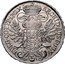 Austria 1/2 Thaler Maria Theresia Vienna 1761 KM# 1822 ARCHID AUST DUX BURG CO TYR coin reverse