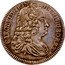 Austria 1/4 Thaler Karl VI Hall 1740 KM# 1666 CAROL VI D G R I S A GE HI HU BO REX coin obverse