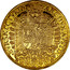 Austria 10 Ducat Ferdinand III Vienna 1656 KM# 996 ARC DVX AVST D BVR S K C C TYR 1656 coin reverse