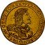 Austria 10 Ducat Ferdinand III Vienna 1655 KM# 993 FERDINANDVS III D G ROM IM SE AV GE HV BO REX 1655 coin obverse