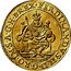 Austria 2 Ducat Ferdinand II 1621 KM# 365 FERDINANDVS II D G RO IM S A G H B REX coin obverse