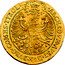 Austria 2 Ducat Leopold I Hall 1680 F KM# 1126 ARCHIDVX AVST DVX BVRG COMES TYROL coin reverse