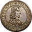 Austria 2 Thaler Ferdinand Karl 1646 KM# 934 FERDINAND CAROL D G ARCHIDVX AVST coin obverse