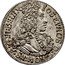 Austria 3 Kreuzer Joseph I Hall 1707 KM# 1488 IOSEPHUS D G ROM I S A G H B REX coin obverse