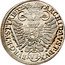 Austria 6 Kreuzer Charles VI 1728 KM# 1623 ARCHID AVSTR DVX BVRG ET STYRIÆ coin reverse
