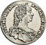 Austria 6 Kreuzer Maria Theresia Hall 1747 KM# 1754 M THERES D G R IMP GE HU BO REG coin obverse
