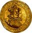 Austria 8 Ducat Wedding of Leopold V and Claudia 1626 KM# 662 LEOPOLD AR D AV E CLAVDIA ARCHIDVCISSA AV MEDIC coin obverse