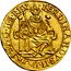 Austria Ducat Ferdinand II 1621 KM# 364 FERDINANDVS II D G R I S A G H B REX coin obverse