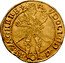 Austria Ducat (Rudolf II Vienna) KM# 28 RVDOL II D G R I S A G H B RE coin obverse
