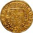 Austria Ducat (Rudolf II Vienna) KM# 28 S LADISLAVS HVN REX 1595 coin reverse