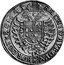 Austria Thaler Ferdinand III Vienna 1643 (b) KM# 840 ARCHID AVS DVX BVR CO TYR EC coin reverse