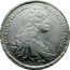 Austria Thaler Karl VI Graz 1728 KM# 1610.1 CAROL VI D G R I S A GE HI HV BO REX coin obverse