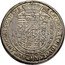 Austria Thaler Rudolf II 1605 KM# 56.2 NECNON ARCHIDVCES AV D BV LANG ALS CO FER coin reverse