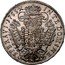 Austria 1/2 Thaler Franz I 1755 HA KM# 2036 IN TE DOMINE SPERAVI coin reverse