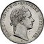 Austria 1/2 Thaler Franz I 1856 A KM# 2228.2 FRANC IOS I D G AVSTRIAE IMPERATOR coin obverse