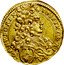 Austria 1/4 Ducat Joseph I Vienna 1707 KM# 1496 IOSEPH D G R I S A GE HV BO REX coin obverse