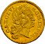 Austria 1/4 Ducat Karl VI Vienna 1733 KM# 1653 CAROL VI ROM IMP S A coin obverse