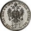 Austria 1/4 Florin Franz Joseph I 1872 KM# 2217 HVNGAR BOHEM GAL 1/4 FL LOD ILL REX A A coin reverse