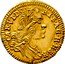 Austria 1/8 Ducat Karl VI Graz 1729 KM# 1631 CAR VI D G R I S A G HI H B R coin obverse