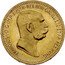 Austria 10 Corona 60th Anniversary of the Reign of Franz Joseph I 1908 KM# 2810 FRANC·IOS·I·D·G·IMP·AUSTR·REX BOH·GAL·ILL·ETC·ET AP·REX HUNG· coin obverse