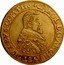 Austria 10 Ducat Karl 1618 UBS Auction 50, 1-01, nearly XF realized approximately 12,150 dol. KM# 20 CAROL D G ARCH AVST DVX BVR COM TIR coin obverse