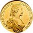 Austria 10 Ducat Maria Theresia 1743 KM# 1706 MAR THERESIA D G R IMP GE HU BO REG coin obverse