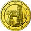 Austria 10 Euro Cent Stephansdom - member map 2007 Proof KM# 3085 10 EURO CENT 2002 coin obverse