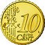 Austria 10 Euro Cent Stephansdom - member map 2007 Proof KM# 3085 10 EURO CENT LL coin reverse