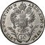 Austria 10 Kreuzer Leopold II 1791 A KM# 2096 10 ARCH AVST D BVRG LOTH M D HET coin reverse