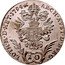 Austria 10 Kreuzer Franz II 1794 B KM# 2130 10 ARCH AVST D BVRG LOTH M D HET coin reverse