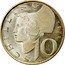 Austria 10 Schilling Woman of Wachau 1972 Proof KM# 2882 SCHILLING 1958 10 WELZ coin reverse