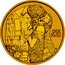 Austria 100 Euro Treasures of Art-Painting - Gustav Klimt 2003 Proof KM# 3108 DER KUSS coin reverse