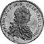 Austria 17 Kreuzer Franz I 1760 HA KM# 2026.2 FRANC D G R I S A GE IER R LO B M H D coin obverse